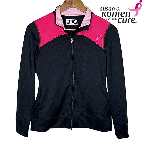 New Balance Tops - New Balance Breast Cancer Full Zip Track Jacket